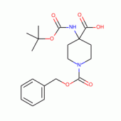 4-N-Boc-Amino-1-Cbz-piperidine-4-carboxylic acid