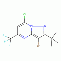 3-Bromo-2-(tert-butyl)-7-chloro-5-(trifluoromethyl)pyrazolo[1,5-a]pyrimidine, tech