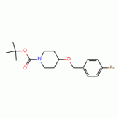 4-(4-Bromobenzyloxy)piperidine, N-BOC protected 97%