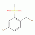 4-Bromo-1-(bromomethyl)-2-(methylsulphonyl)benzene