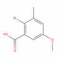 2-Bromo-5-methoxy-3-methylbenzoic acid