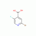 2-溴-5-氟吡啶-4-硼酸