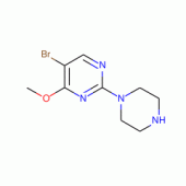 5-Bromo-4-methoxy-2-(1-piperazinyl)pyrimidine