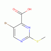 5-BROMO-2-(METHYLTHIO)PYRIMIDINE-4-CARB