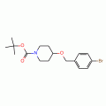 4-(4-Bromobenzyloxy)piperidine, N-BOC protected 97%