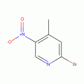 2-Bromo-4-methyl-5-nitropyridine