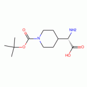 (S)-1-Boc-4-(aminocarboxymethyl)piperidine