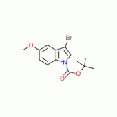 3-Bromo-5-methoxyindole, N-BOC protected 98%