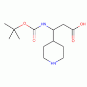 3-N-Boc-amino-3-(4')-piperidine-propionic acid