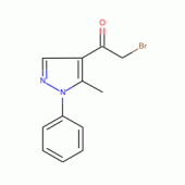 2-溴-1-（5-甲基-1-苯基-吡唑-4-基）-1-乙酮