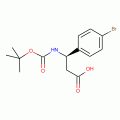 (R)-N-BOC-3-氨基-3-（4-溴苯基）丙酸