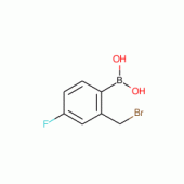 2-(Bromomethyl)-4-fluorobenzeneboronic acid 97%