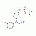 3-N-Boc-Amino-1-(2-amino-1-m-tolyl-ethyl)-pyrrolidine