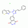 2-(2'-BENZOTHIAZOLYL)-5-STYRYL-3-(4'-PHT HALHYDRAZI