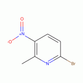 2-Bromo-6-methyl-5-nitropyridine