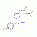 3-N-Boc-Amino-1-[2-amino-1-(4-chloro-phenyl)-ethyl]-pyrrolidine