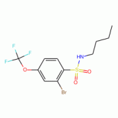 2-Bromo-N-butyl-4-(trifluoromethoxy)benzenesulphonamide