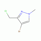 4-Bromo-3-(chloromethyl)-1-methyl-1H-pyrazole , 97%