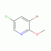 3-Bromo-5-chloro-2-methoxypyridine