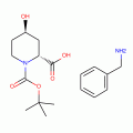 (2R,4R)-N-BOC-4-Hydroxypiperidine-2-carboxylic acid benzylamine salt, 98% ee, 95%