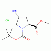 (2S,4R)-1-Boc-4-amino-L-proline methyl esterhydrochloride   DISCONTINUED