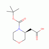 (S)-4-Boc-3-morpholineacetic acid