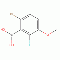 6-Bromo-2-fluoro-3-methoxybenzeneboronic acid 98%