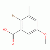 2-Bromo-5-methoxy-3-methylbenzoic acid