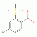 4-Bromo-2-(methylsulphonyl)benzoic acid