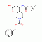 3-N-Boc-amino-3-(4'-Cbz)piperidine-propionic acid