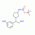 3-N-Boc-Amino-1-[2-amino-1-(3-amino-phenyl)-ethyl]-pyrrolidine