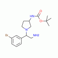 3-N-Boc-Amino-1-[2-amino-1-(3-bromo-phenyl)-ethyl]-pyrrolidine