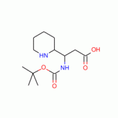 3-Boc-amino-3-(2'-)piperidine-propionic acid