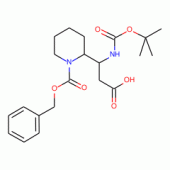 3-Boc-amino-3-(2'-Cbz)piperidine-propionic acid