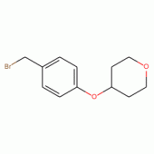 4-[4-(Bromomethyl)phenoxy]tetrahydropyran , 97%