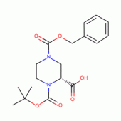 (R)-N-1-Boc-N-4-Cbz-2-piperazine carboxylic acid