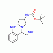 3-N-Boc-Amino-1-[2-amino-1-(2-amino-phenyl)-ethyl]-pyrrolidine
