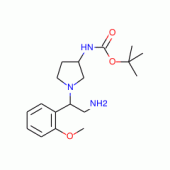3-N-Boc-Amino-1-[2-amino-1-(2-methoxy-phenyl)-ethyl]-pyrrolidine