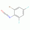 2-BROMO-4,6-DIFLUOROPHENYL ISOCYANATE, 9
