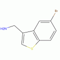 (5-Bromo-3-benzo[b]thienyl)methylamine, 97%