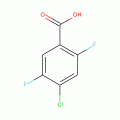 4-Chloro-2,5-difluorobenzoic acid, 97%