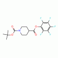 1-tert-Butyl 4-(pentafluorophenyl) piperidine-1,4-dicarboxylate , 97%