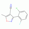 3-(2-Chloro-6-fluorophenyl)-5-methylisoxazole-4-carbonitrile, 97%