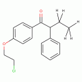 1-[4-(2-Chloroethoxy)phenyl]-2-(ethyl-d5)-2-phenylethanone