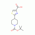2-[1-叔丁氧羰酰-4-哌啶]-1，3-噻唑-4-羧酸