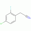 2-(4-Chloro-2-fluorophenyl)acetonitrile , 97%