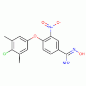 4-(4-Chloro-3,5-dimethylphenoxy)-N'-hydroxy-3-nitrobenzenecarboximidamide , 97%