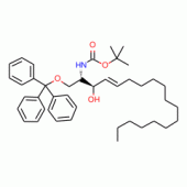 (2S,3R,4E)-2-tert-Butyloxycarbonylamino-1-triphenylmethyloxy-4-octadecen-2-ol
