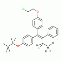 (3,3,4,4,4-d5)-(E/Z)-1-[4-(2-Chloroethoxy)phenyl]-1-[4-(t-butyldimethylsilyloxy)phenyl]-2-phenyl-1-butene