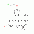 (3,3,4,4,4-d5)-(E/Z)-1-[4-(2-Chloroethoxy)phenyl]-1-[4-hydroxyphenyl]-2-phenyl-1-butene